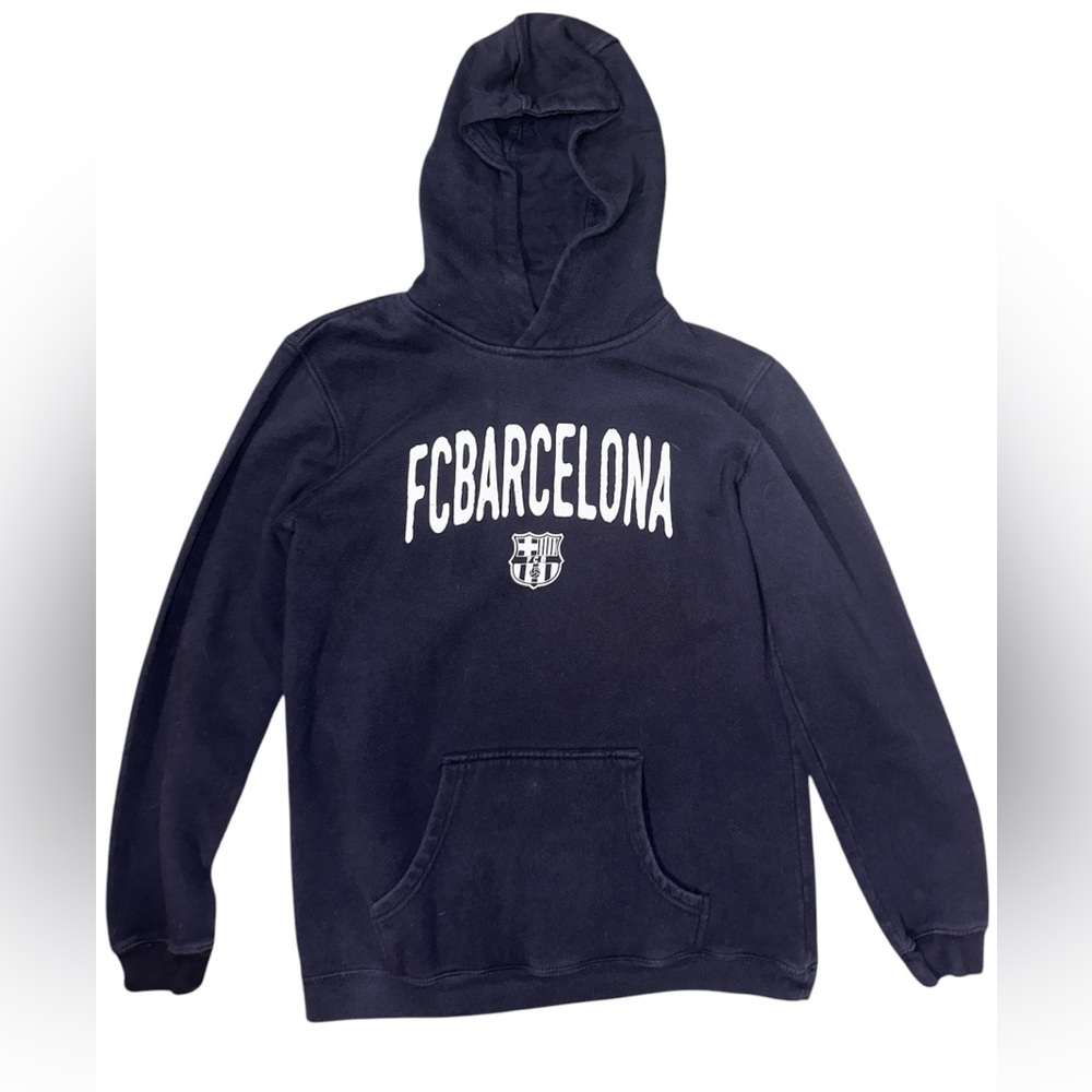 Navy FC Barcelona hoodie